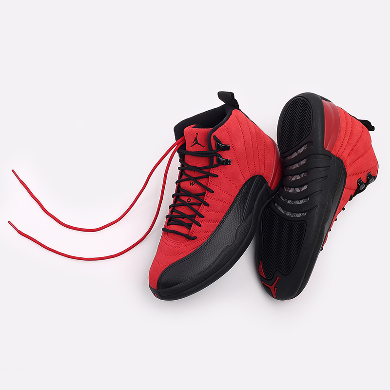 мужские красные кроссовки Jordan 12 Retro CT8013-602 - цена, описание, фото 7