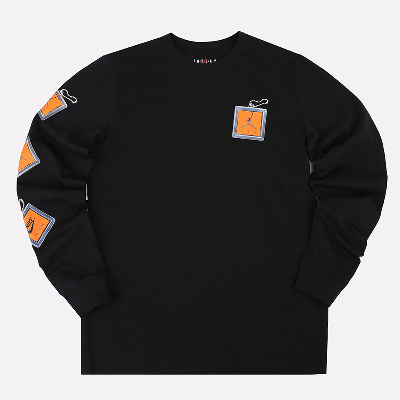 Лонгслив Jordan Keychain Longsleeve (CV3007-010)  - цена, описание, фото 1
