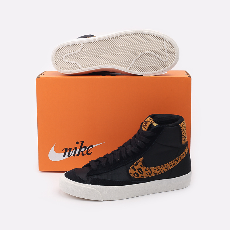 женские черные кроссовки Nike WMNS Blazer Mid '77 DC9207-001 - цена, описание, фото 4