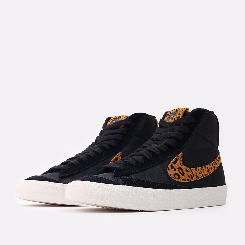 женские черные кроссовки Nike WMNS Blazer Mid '77 DC9207-001 - цена, описание, фото 2