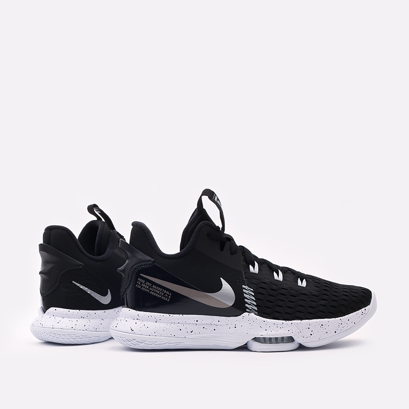 мужские черные баскетбольные кроссовки Nike Lebron Witness V CQ9380-001 - цена, описание, фото 3