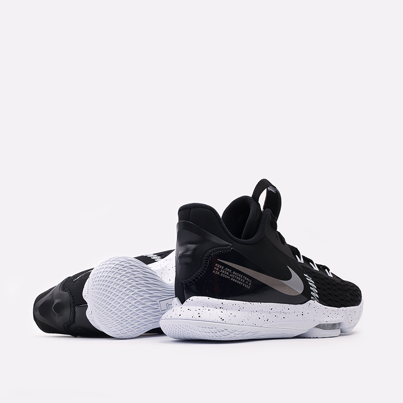 мужские черные баскетбольные кроссовки Nike Lebron Witness V CQ9380-001 - цена, описание, фото 4