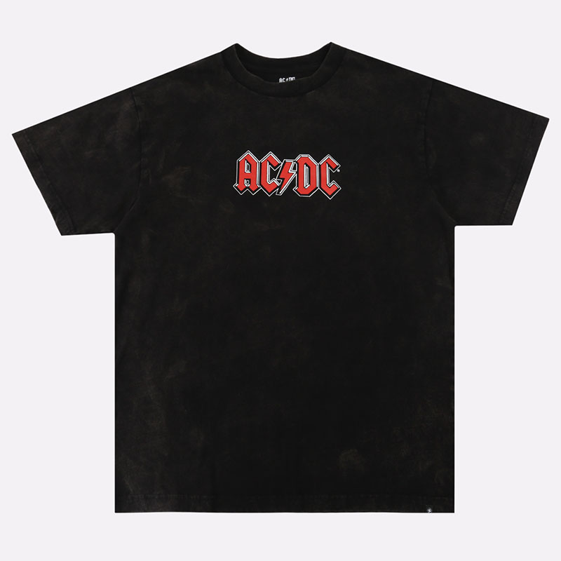 мужская черная футболка DC SHOES ACDC Tee ADYZT04979-KVJ0-KVJ0 - цена, описание, фото 1