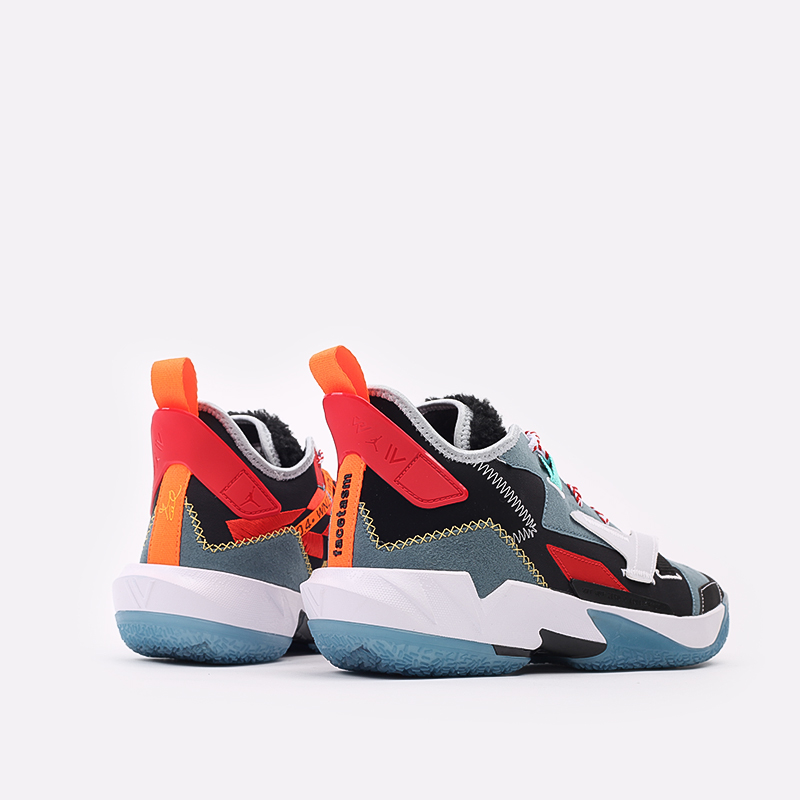  разноцветные баскетбольные кроссовки Jordan Why Not Zero.4 PRM DC3665-001 - цена, описание, фото 3