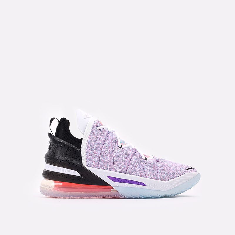 мужские белые баскетбольные кроссовки Nike Lebron XVIII CQ9283-900 - цена, описание, фото 1