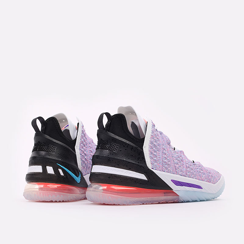 

Кроссовки Nike, Белый;фиолетовый;чёрный, Lebron XVIII