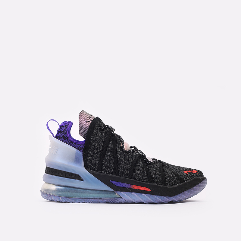  черные баскетбольные кроссовки Nike Lebron XVIII DB8148-001 - цена, описание, фото 1