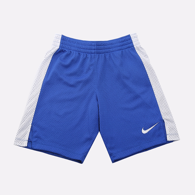 детские синие шорты Nike Mesh CU1322-480 - цена, описание, фото 1
