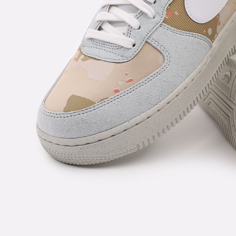 мужские серые кроссовки Nike Air Force 1 '07 LX DD1175-001 - цена, описание, фото 6