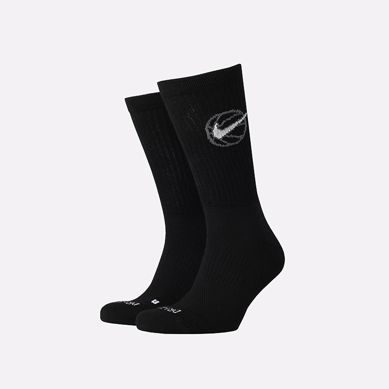 мужские черные носки Nike Everyday Crew 3 Pairs DA2123-010 - цена, описание, фото 1