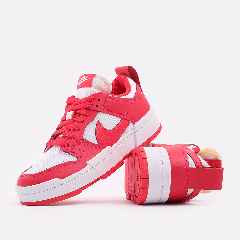 женские красные кроссовки Nike WMNS Dunk Low Disrupt CK6654-601 - цена, описание, фото 5