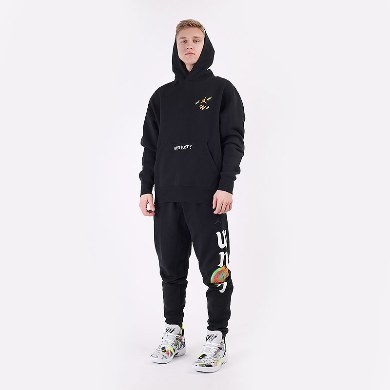 Мужские брюки Jordan 'Why Not?' Fleece Trousers (DD3329-010)  - цена, описание, фото 8
