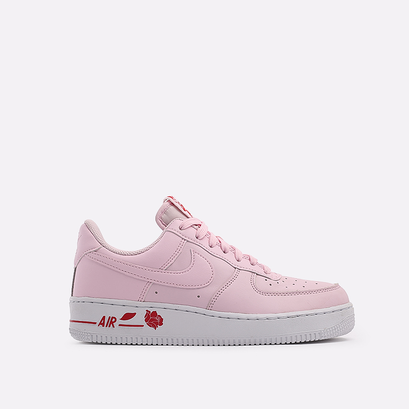 мужские розовые кроссовки Nike Air Force 1 '07 LX CU6312-600 - цена, описание, фото 1