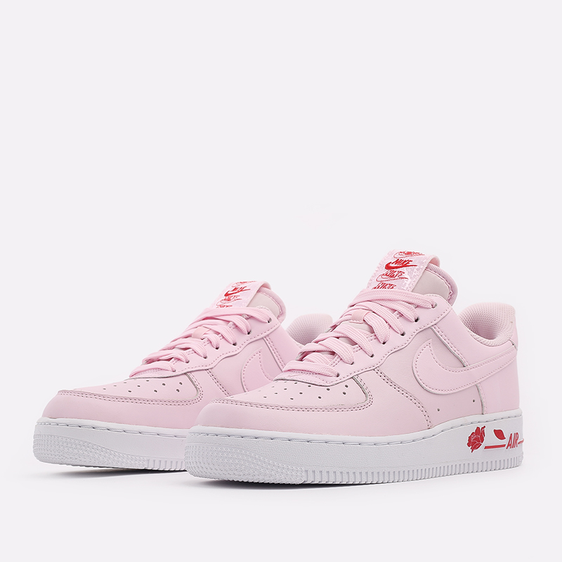 мужские розовые кроссовки Nike Air Force 1 '07 LX CU6312-600 - цена, описание, фото 2