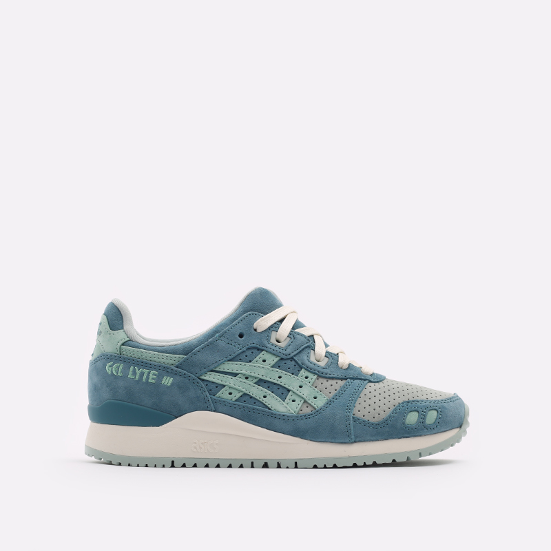  синие кроссовки ASICS Gel-Lyte III OG 1201A164-300 - цена, описание, фото 1