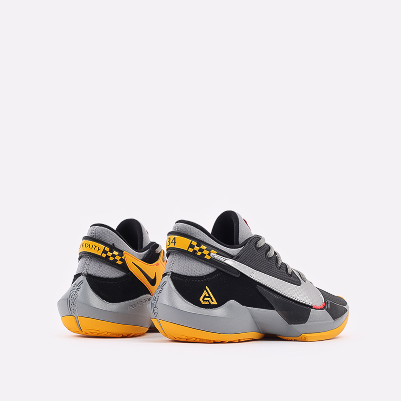  серые баскетбольные кроссовки Nike Zoom Freak 2 CK5424-006 - цена, описание, фото 3
