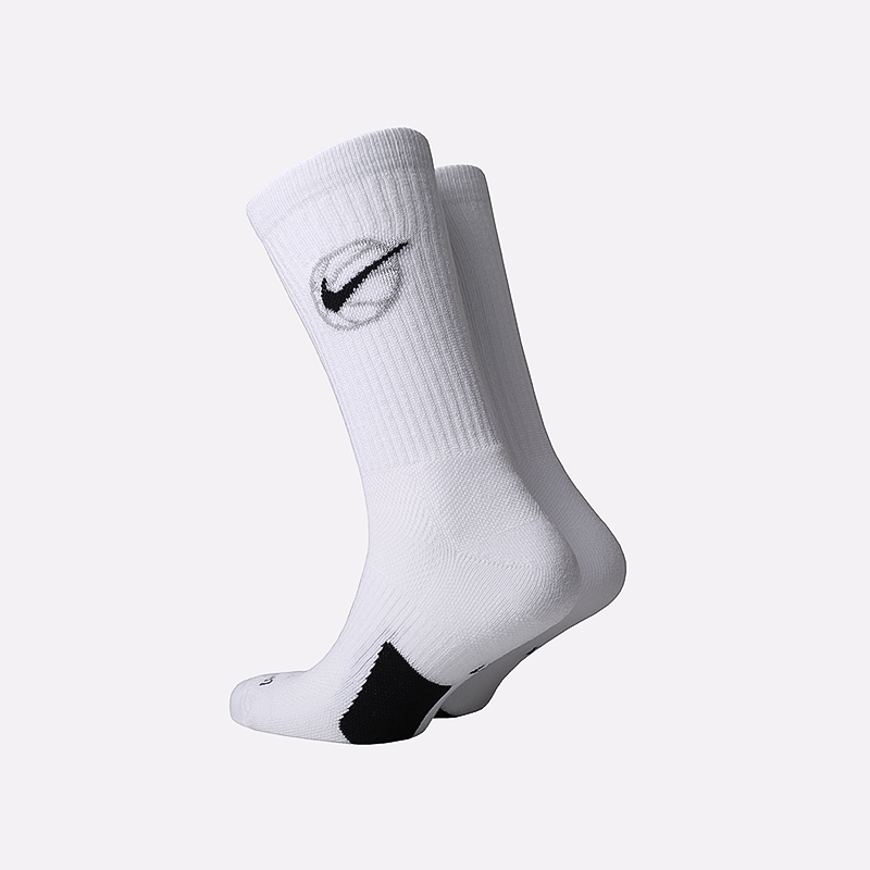 мужские белые носки Nike Elite Crew x3 DA2123-100 - цена, описание, фото 2
