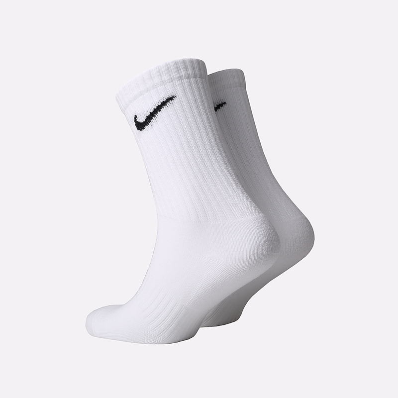 мужские белые носки Nike Everyday Crew x3  SX7664-100 - цена, описание, фото 2