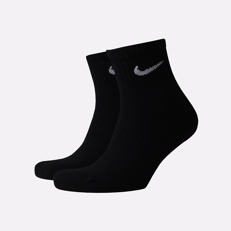 мужские черные носки Nike Everyday Ankle (3 Pairs) SX7667-010 - цена, описание, фото 1