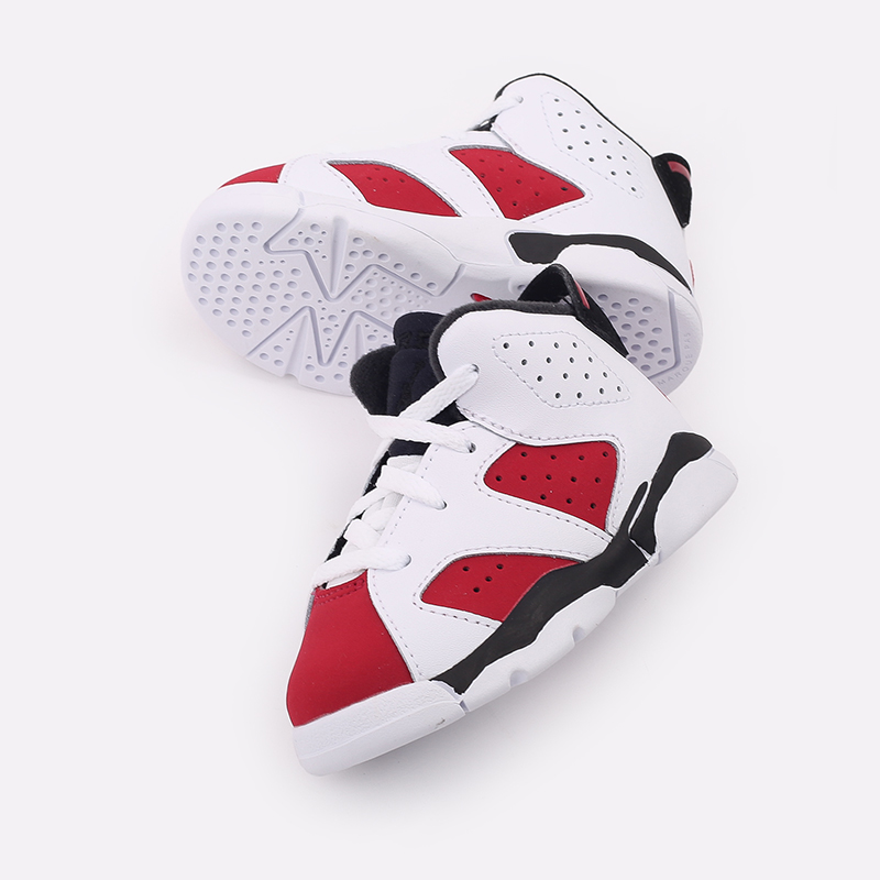 Детские кроссовки Jordan 6 Retro (TD) (384667-106)  - цена, описание, фото 4