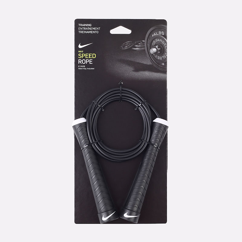  черная скакалка Nike Fundamental Speed Rope N1000487027 - цена, описание, фото 1