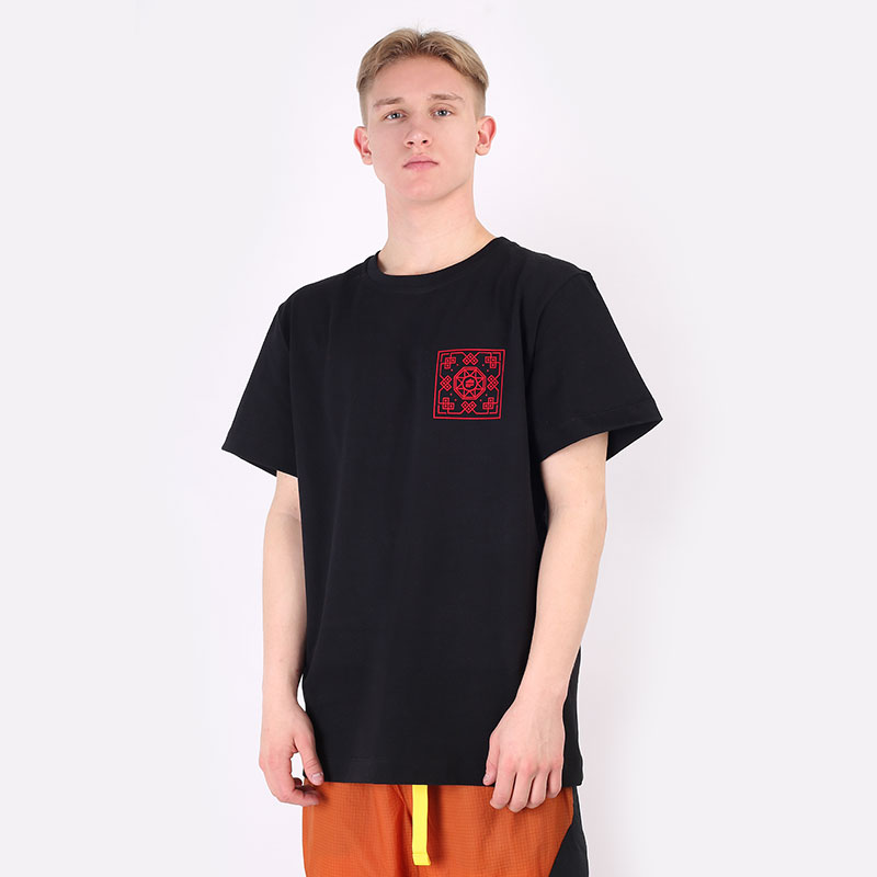 мужская черная футболка Sneakerhead Clot Tee Clot-blk - цена, описание, фото 1