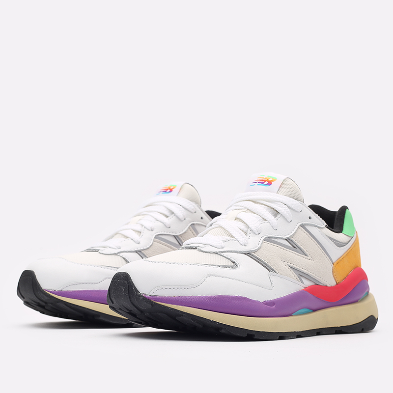 мужские белые кроссовки New Balance 5740 Think Colorfully M5740LA/D - цена, описание, фото 2