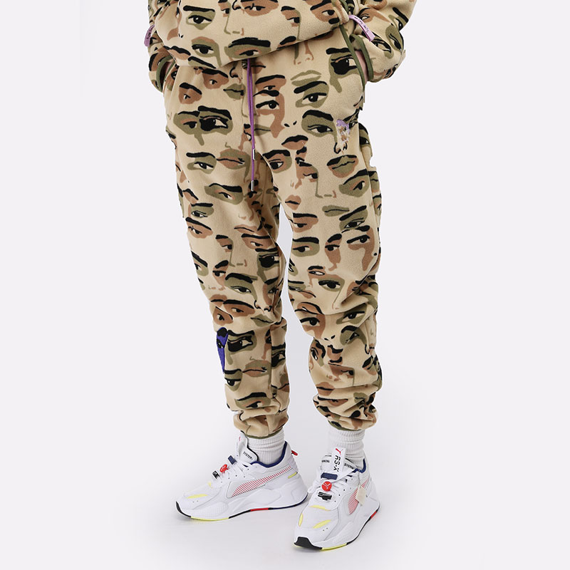 Мужские брюки PUMA x KS AOP Fleece Pants (53040396)  - цена, описание, фото 1