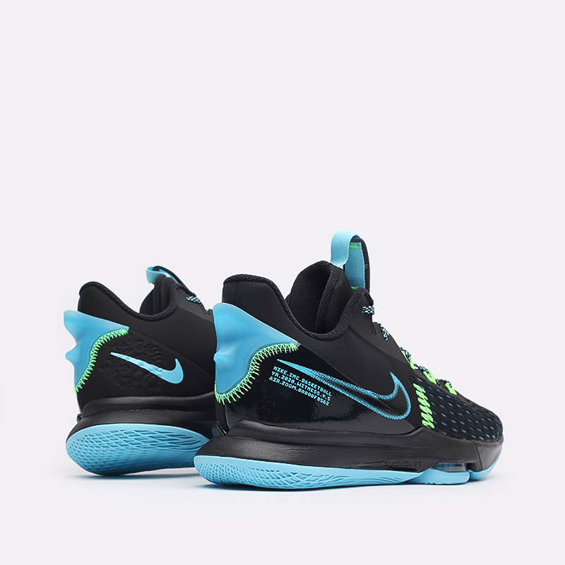 мужские черные баскетбольные кроссовки Nike Lebron Witness V CQ9380-004 - цена, описание, фото 3