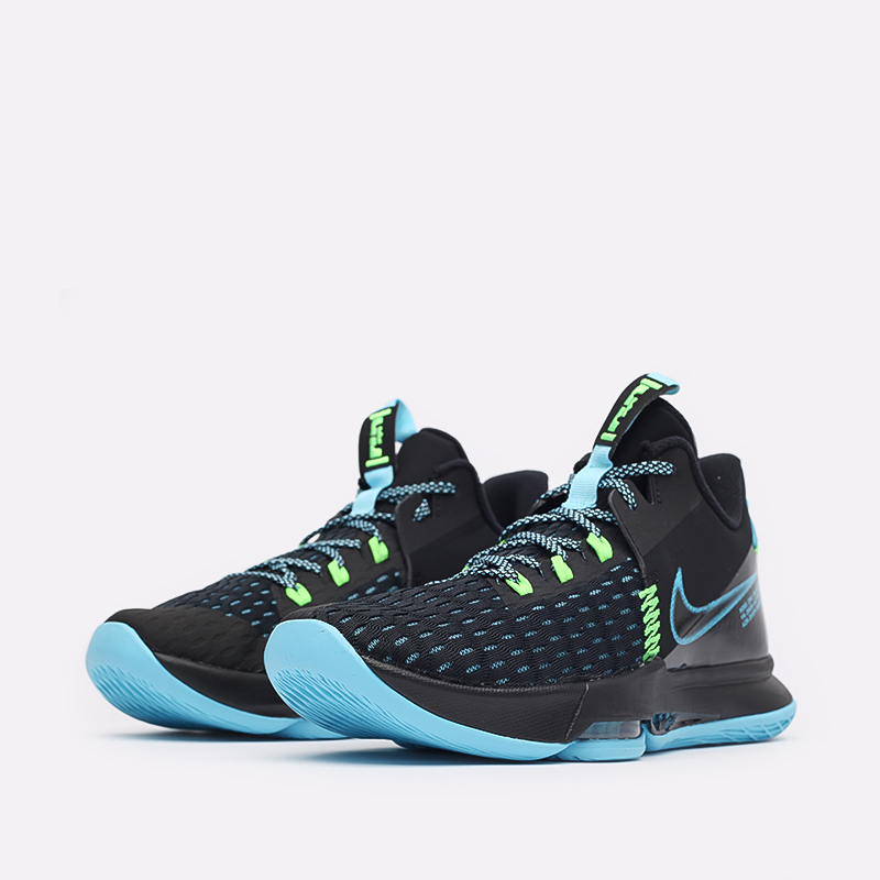 мужские черные баскетбольные кроссовки Nike Lebron Witness V CQ9380-004 - цена, описание, фото 2