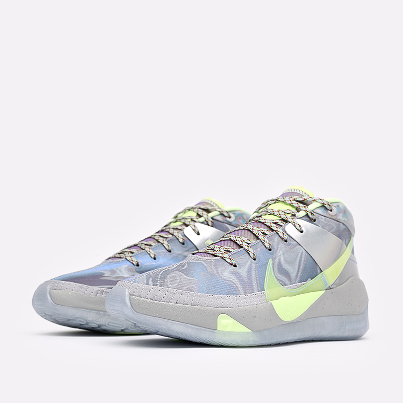 мужские серые баскетбольные кроссовки Nike KD13 CW3159-001 - цена, описание, фото 2