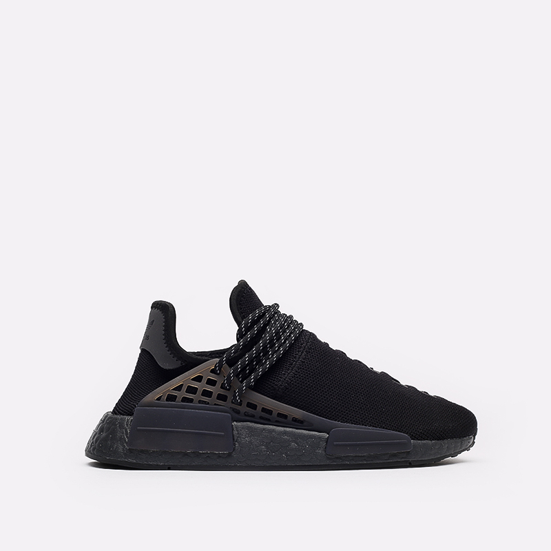 мужские черные кроссовки adidas HU NMD x Pharrell Williams GX2487 - цена, описание, фото 1