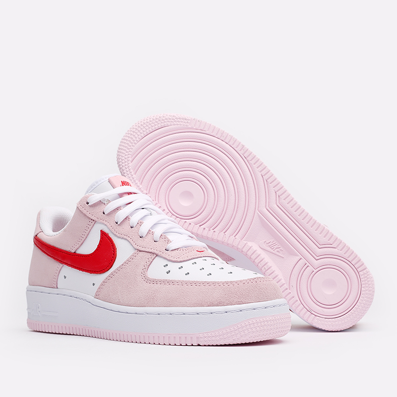 мужские белые кроссовки Nike Air Force 1 '07 QS DD3384-600 - цена, описание, фото 3