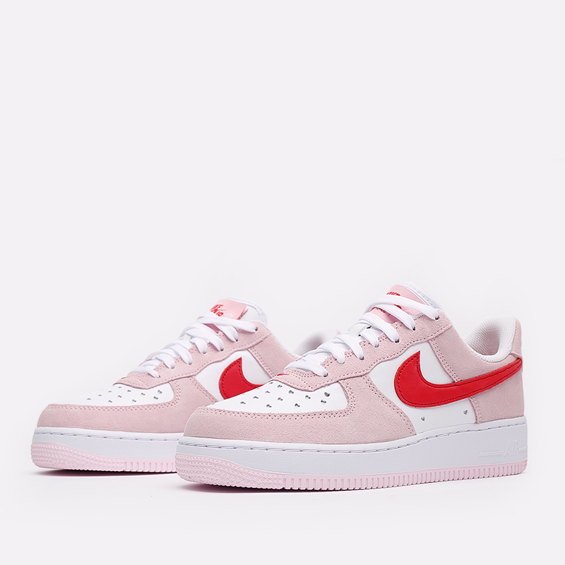 мужские белые кроссовки Nike Air Force 1 '07 QS DD3384-600 - цена, описание, фото 2