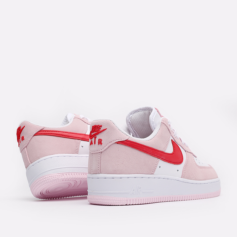 мужские белые кроссовки Nike Air Force 1 '07 QS DD3384-600 - цена, описание, фото 4