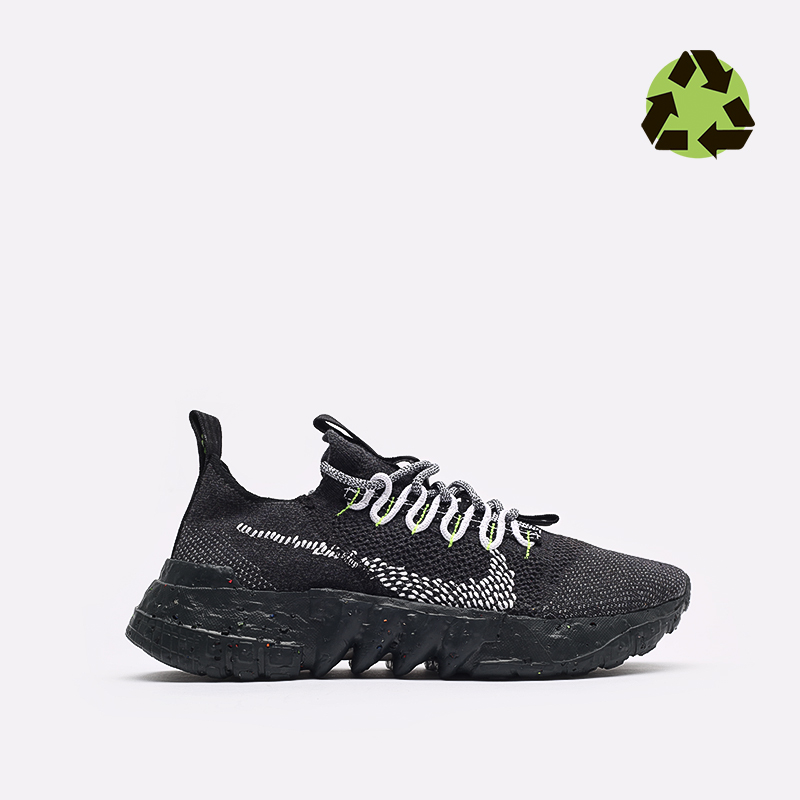 мужские черные кроссовки Nike Space Hippie 01 DJ3056-001 - цена, описание, фото 1