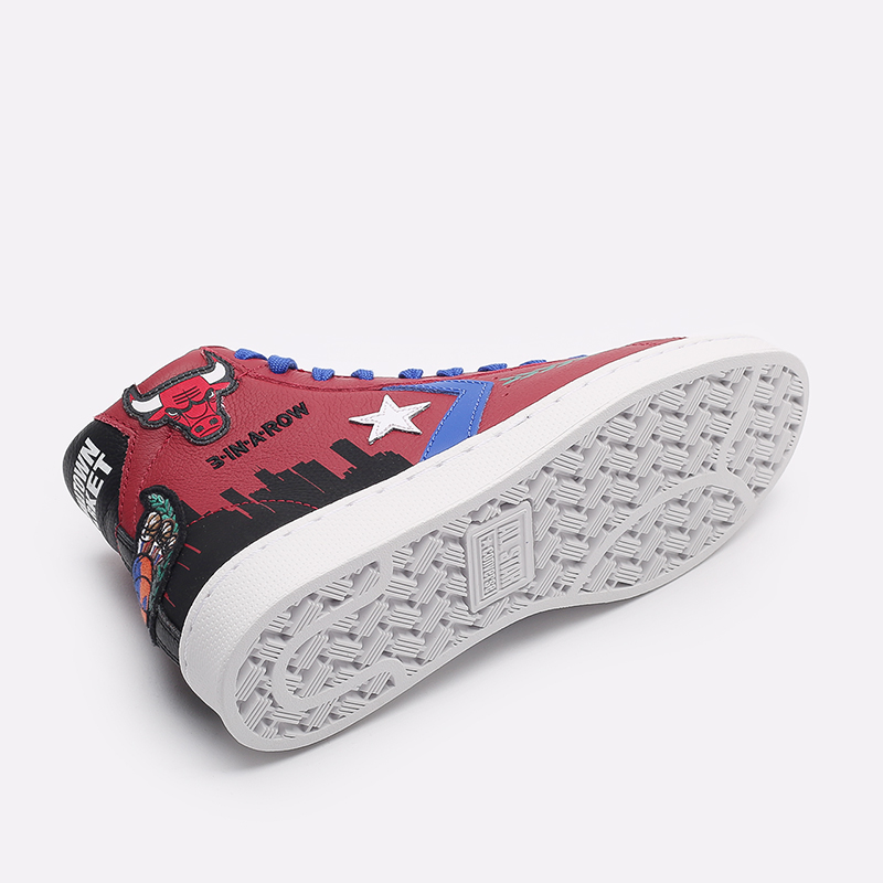 Кеды Converse Pro Leather Hi x Chinatown Market x NBA (171241)  - цена, описание, фото 4