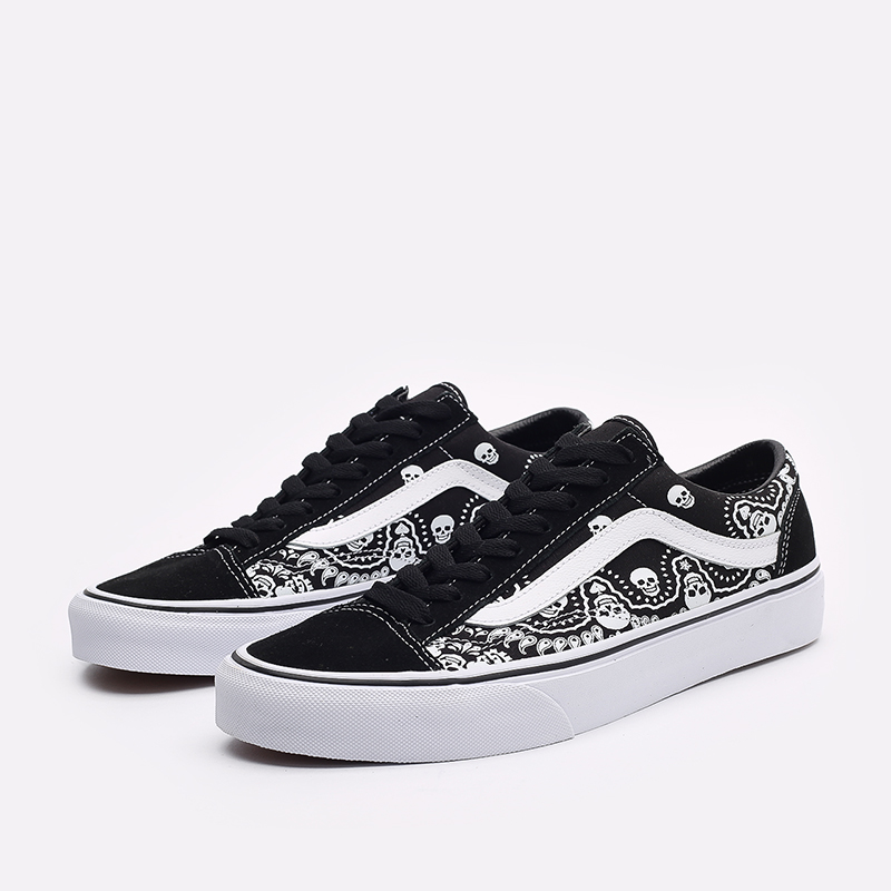 мужские черные кроссовки Vans Old Skool VA54F6D9SM - цена, описание, фото 2