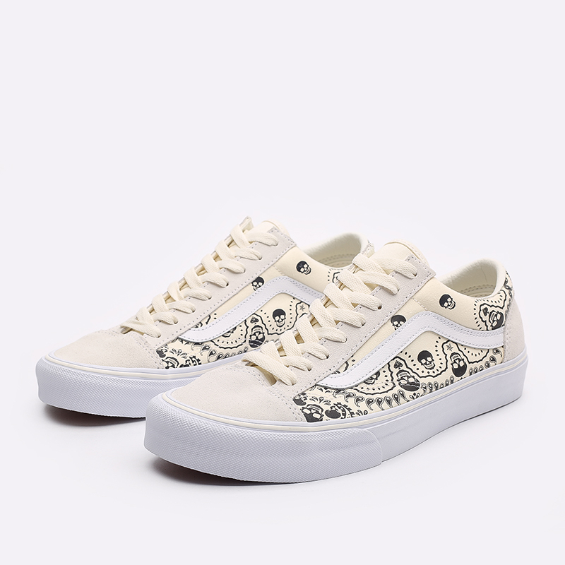 мужские бежевые кроссовки Vans Old Skool VA54F642SM - цена, описание, фото 2