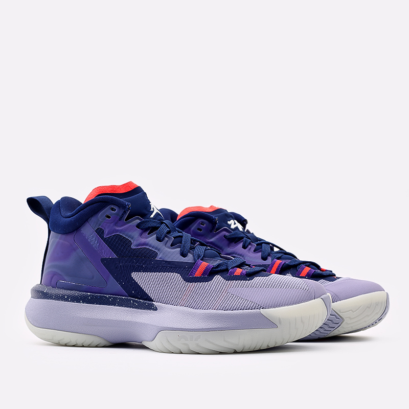 женские синие баскетбольные кроссовки Jordan Zion 1 (GS) DA3131-400 - цена, описание, фото 2