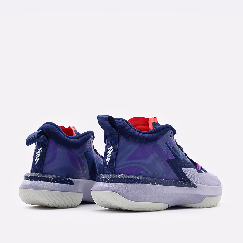 женские синие баскетбольные кроссовки Jordan Zion 1 (GS) DA3131-400 - цена, описание, фото 3
