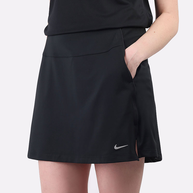 женская черная юбка Nike Dri-FIT UV Victory Women&#039;s Golf Skirt CU9657-010 - цена, описание, фото 1