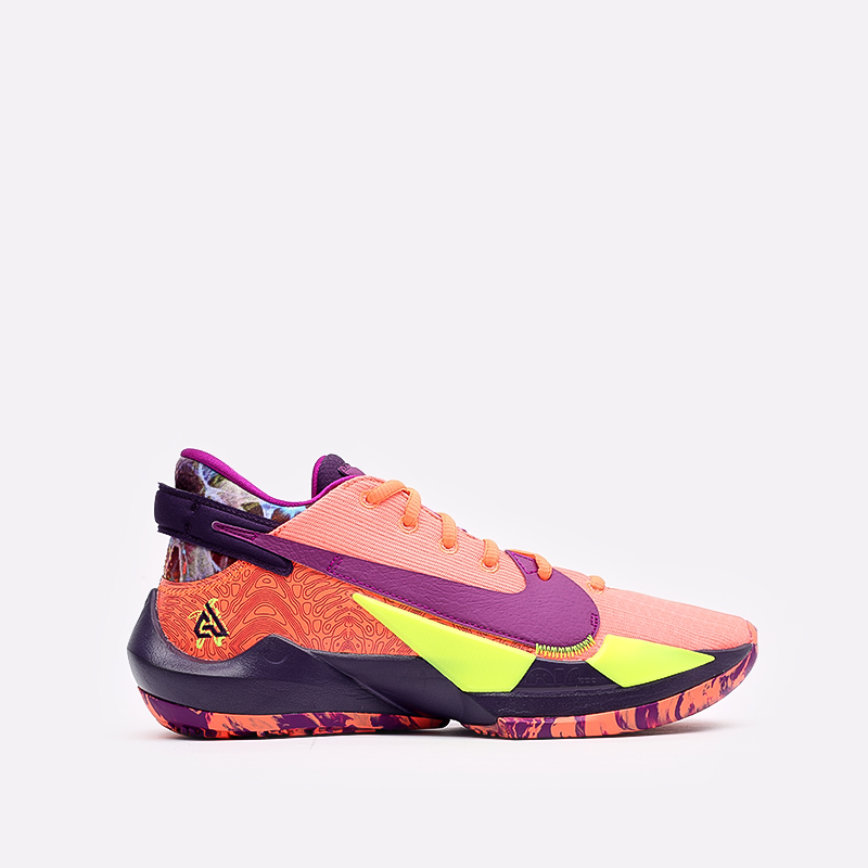 Мужские баскетбольные кроссовки Nike Zoom Freak 2 (CW3162-800)  - цена, описание, фото 1
