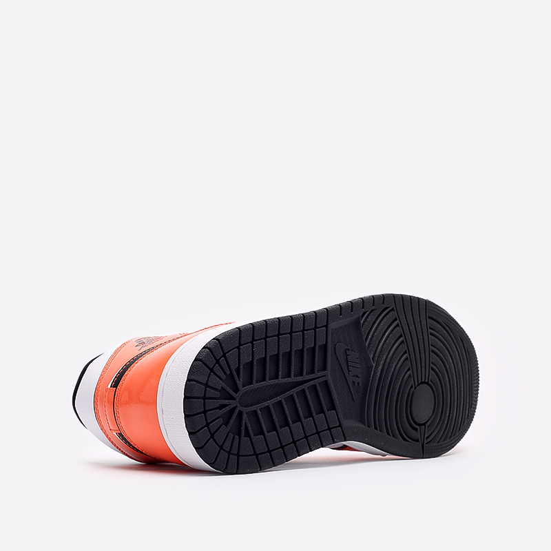 мужские оранжевые кроссовки Jordan 1 Mid SE DD6834-802 - цена, описание, фото 4