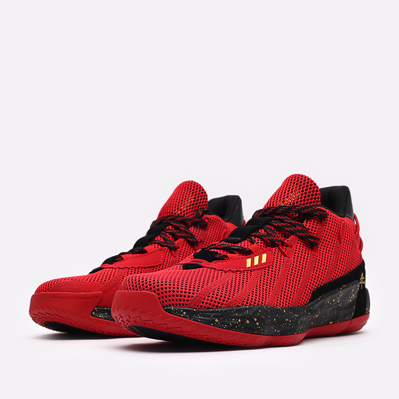  красные баскетбольные кроссовки adidas Dame 7 GCA FY3442 - цена, описание, фото 2