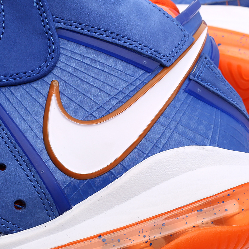 мужские синие баскетбольные кроссовки Nike Lebron VIII QS CV1750-400 - цена, описание, фото 5