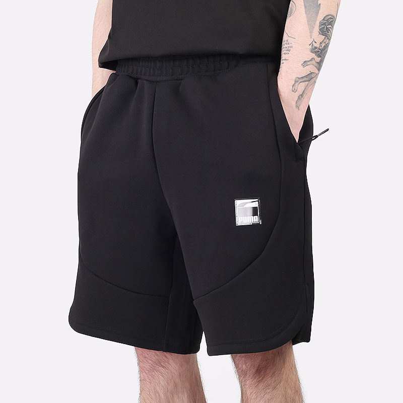 мужские черные шорты  PUMA Dime Short 53055001 - цена, описание, фото 1