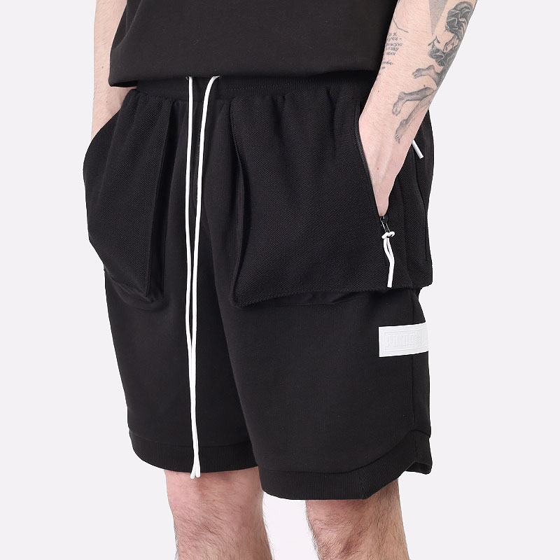 мужские черные шорты  PUMA Standby Shorts 53032804 - цена, описание, фото 1