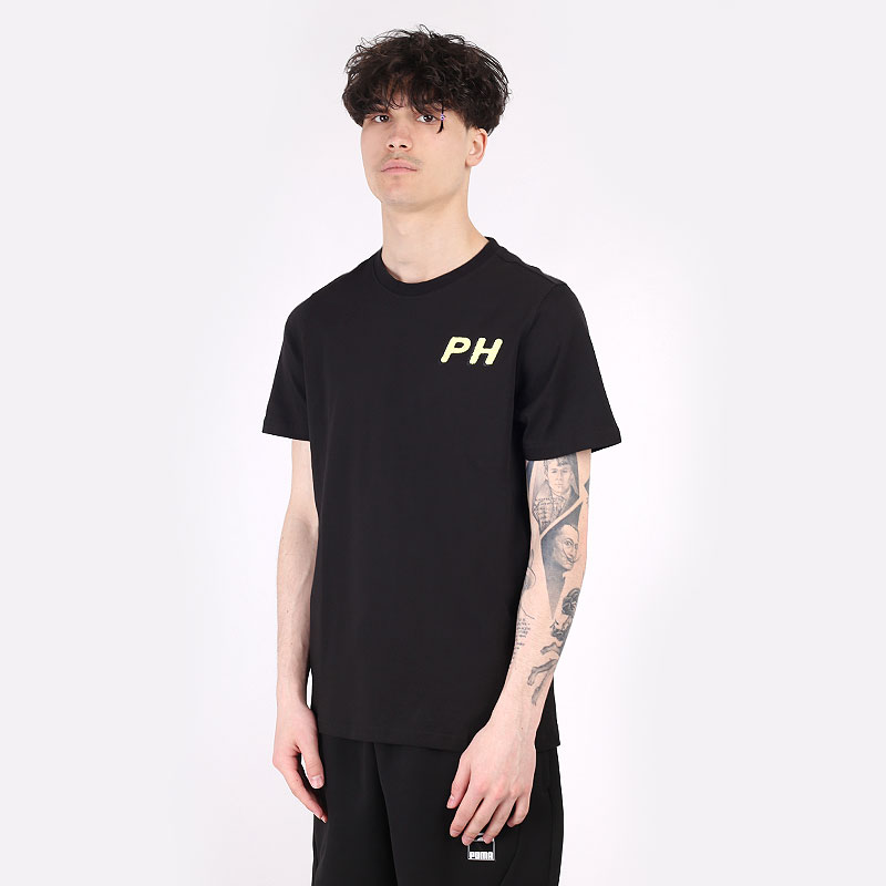 мужская черная футболка PUMA BP SS Tee 1 53073004 - цена, описание, фото 1