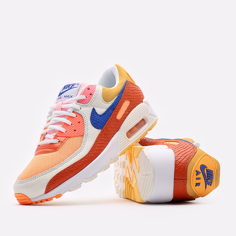 женские желтые кроссовки Nike WMNS Air Max 90 DJ8517-800 - цена, описание, фото 5